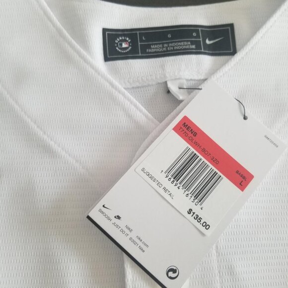 Men's Nike Adley Rutschman White Baltimore Orioles Player Jersey-Large - Picture 10 of 12